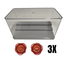 3x Vitrine Acryl Showcase zur