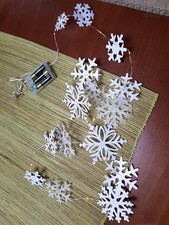 ++ Räder Design LED Lichterkette Schneekristalle - Flocken ++ Weihnachtsdeko