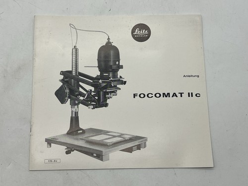 Leica leitz focomat iic - leica,