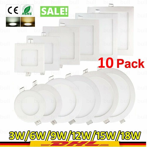 10x led panel - led, einbaustrahler