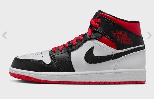Nike air jordan mid - 1, red