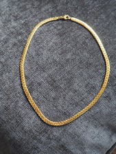 tolle Herren Kette Panzerkette Double Gold neuwertig 44cm 5,5mm