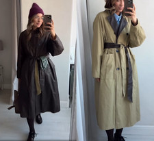 Zara wende trenchcoat - wende, zw