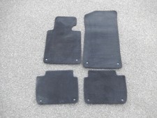 Original BMW E46 Touring Limousine Compact Satz Fußmatten vorne & hinten schwarz
