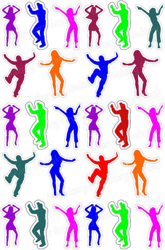 Tanz hip hop - hop, tortenbild