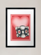 Begleiter Würfel Gerahmter