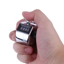 Metal hand counter, piece