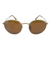 RAY BAN runde Sonnenbrille Damen Sonnenbrille goldfarben-khaki Casual-Look