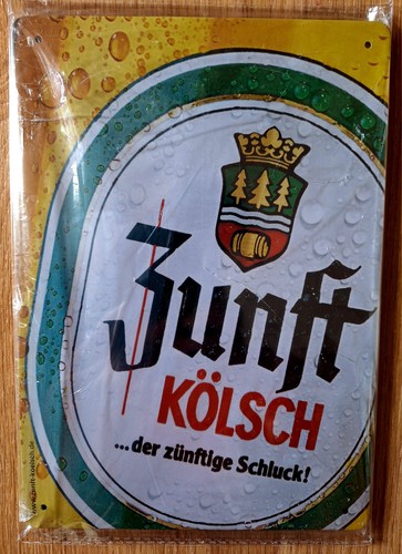 Blech schild zunft - zunft, kölsch