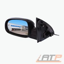 AUßENSPIEGEL SPIEGEL LINKS ASPHÄRISCH MANUELL SCHWARZ FÜR OPEL CORSA C BJ 00-