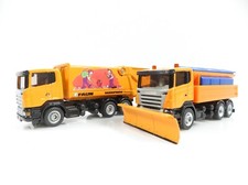 Siku 1854 1890 Scania Kommunal Müllwagen / Schneepflug #7785