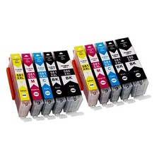 10x Tintenpatronen für Canon