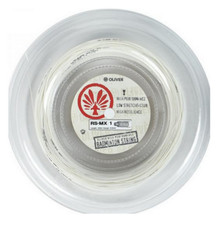 Badmintonsaite Oliver MX 1 - 200 Meter Rolle, Farbe Weiß
