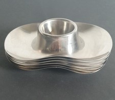 6 WMF Eierbecher , cromargan 