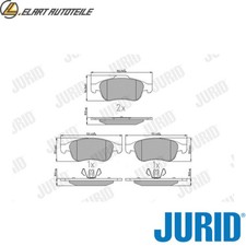 BREMSBELAGSATZ SCHEIBENBREMSE
