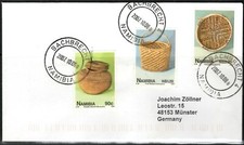 Namibia Brief Bachbrecht 4 - 08.10.2007 Korbflechten