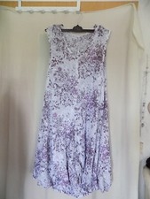 Damen,Kleid,Ballonkleid von m.p.by style in Größe 2,weiß/beere getragen