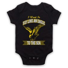 FLY LIKE AN EAGLE INOFFIZIELLES STEVE MILLER BAND ROCK BABY WACHSEN BABYANZUG GESCHENK