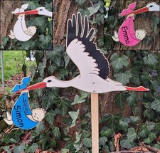 Storch zur geburt - geburt, geschenk