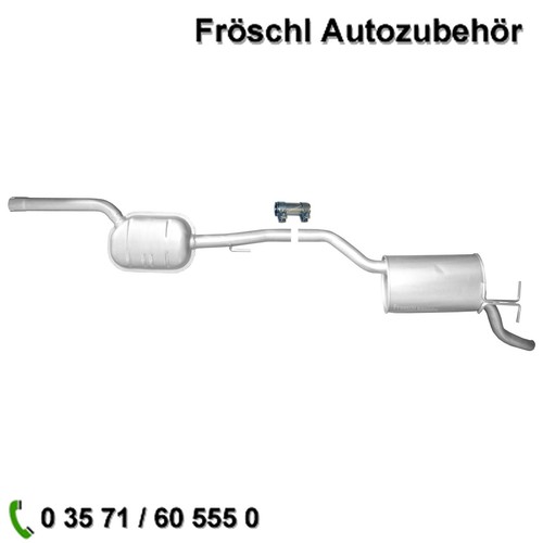 Komplette auspuffanlage - komplette,