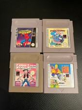 Konvolut Spielesammlung 4x Nintendo Gameboy Game Boy mit Hüllen
