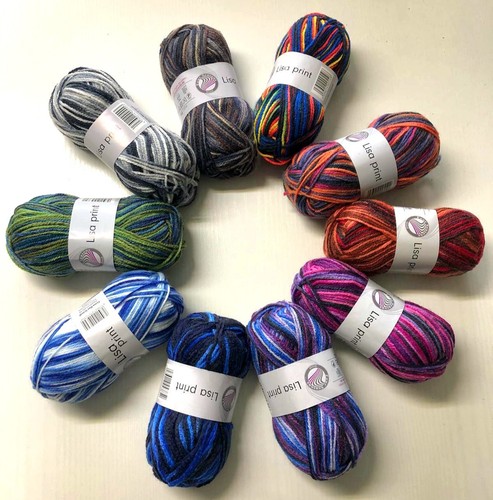 Acrylgarn lisa color gründl - acrylgarn,