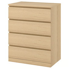 IKEA MALM Kommode 4 Schubladen