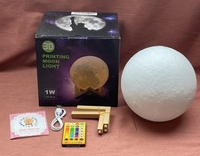 Moon Lamp 3D Printing 16 Farbe