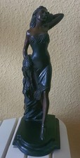 Bronzestatue, antik, Frauenfigur, sehr guter Zustand