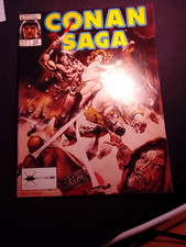 CONAN SAGA 29 : USA Original comic ,  guter Zustand ( barbarian )