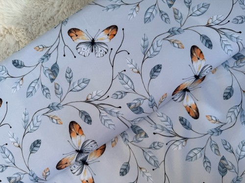 Baumwolljersey schmetterling - baumwolljersey,