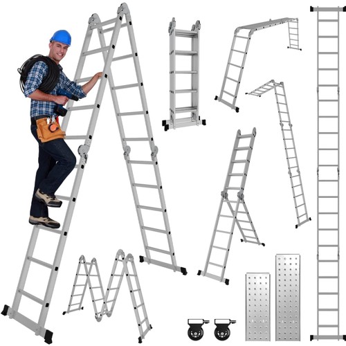 Mehrzweckleiter alu 470cm in - alu,