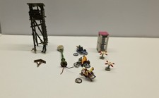 TT Figuren Konvult , 10 Stck Telefonzelle, Fahrrad, Hochstand, gebraucht.....