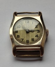 Antike Damenarmbanduhr – Walzgold Double 20 Mikron - 25,8 mm – Läuft