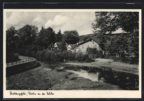 Ansichtskarte stadtlengsfeld - ansichtskarte,
