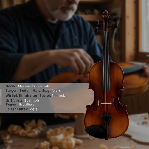 Geige violine set größe - 1/2,