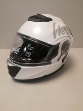 Motorradhelm   Westt Klapphelm Motorradhelm, Integralhelm mit Doppelvisier, XL