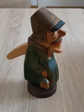 Nussknacker "Nachtwächter" Holz, Schnitzkunst, Kunsthandwerk, Rhönkunst, antik