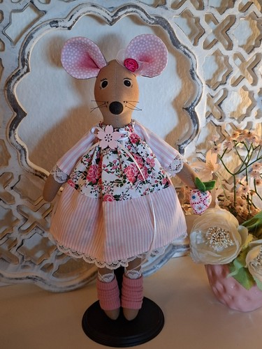 Sommer maus mit erdbeere tilda - sommer,