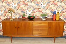 edles 60er Jahre Sideboard danish design Stil Teak 210cm mid century retro 60s