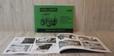 Holder A 60 Betriebsanleitung Traktor