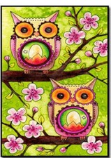 Eule Mosaik Diamond Painting
