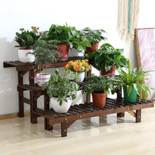 Holz Pflanzentreppe 3er Set