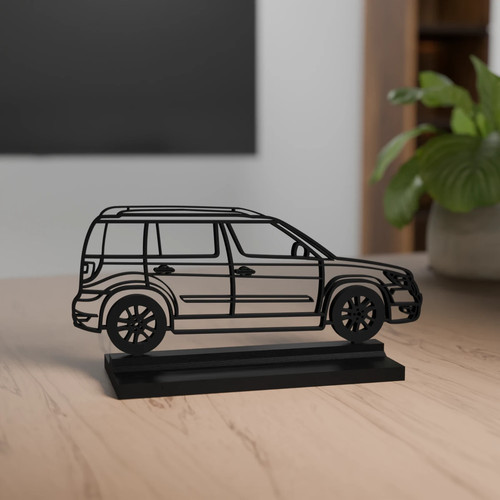 Skoda yeti modell - modell, 3d