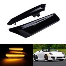 2x Smoke schwarz Linse Blinker