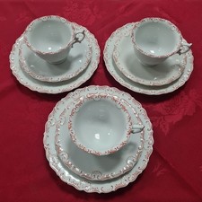 Meissen 3x Kaffeegedecke