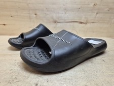 NIKE HERREN UNISEX ERWACHSENE LATSCHEN SANDALEN BADELATSCHEN GR:M9/W10 SCHWARZ