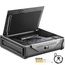 Waffenschrank Waffentresor 2 Pistolen Tragbar 279x180x50mm Automatisch