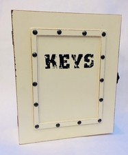 Shabby Wandmontage Schlüssel Gestell Halter Aufhänger Haken Aufbewahrungsbox Schrank Organizer