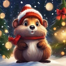 Panel Weihnachten 50x50 cm